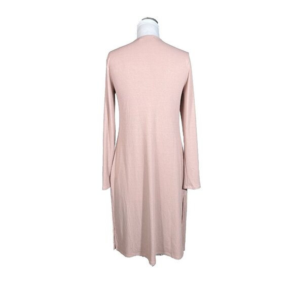 Lightweight Dusty Pink Long Cardigan Boho Layering NWT Women's Size XS - Picture 3 of 12